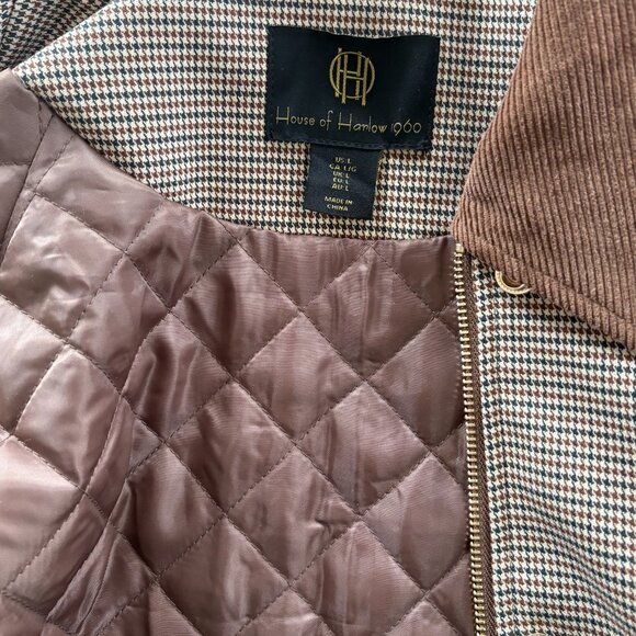 NWT!  Classic English Quilted Plaid Barn Jacket - Picture 10 of 16